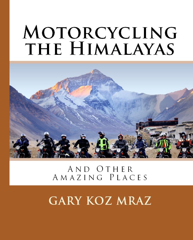 Motorcycling the Himalayas BookCover