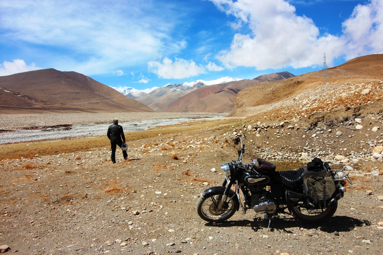 Motorcycling to My. Everest