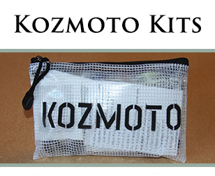 KOZMOTO KITS: All the things you wish you had in a 4 X 6 pouch